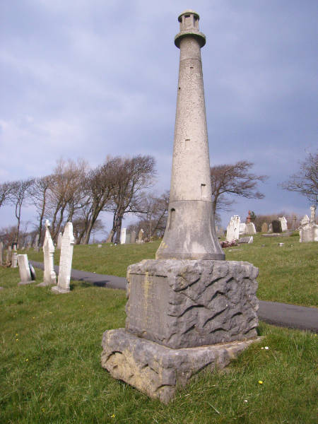 Gall James barrow monument 1