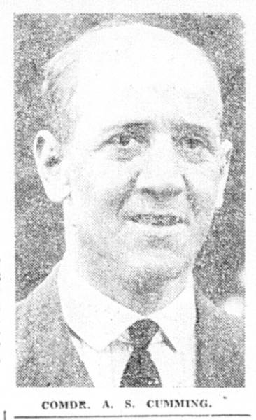 Cumming Alastair Shand portrait Barrow Cemetery ww2