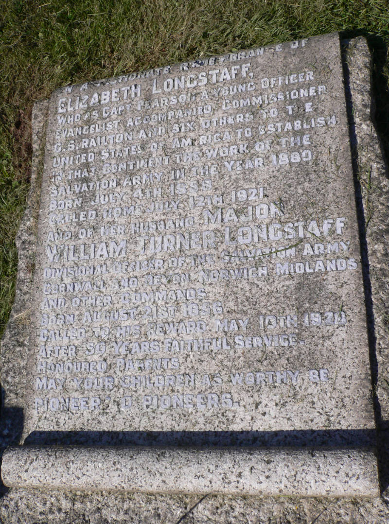Elizabeth Longstaff Barrow Cemetery WW1