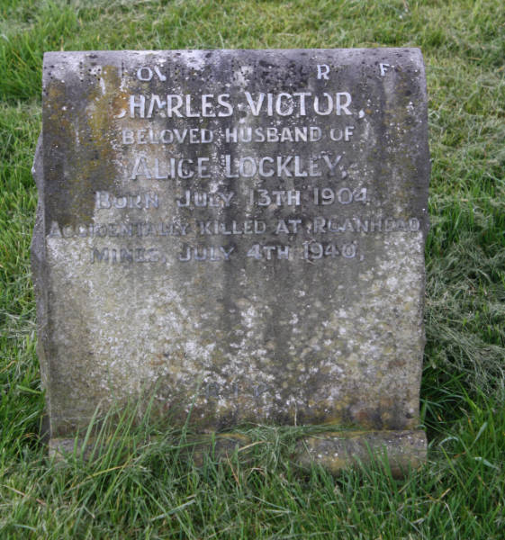Charles victor Lockley killed at Roanhead dalton cemetery