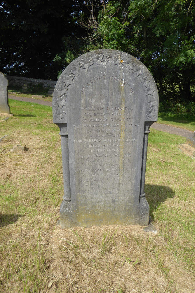 William Gilchrist acc killed 23 May 1898