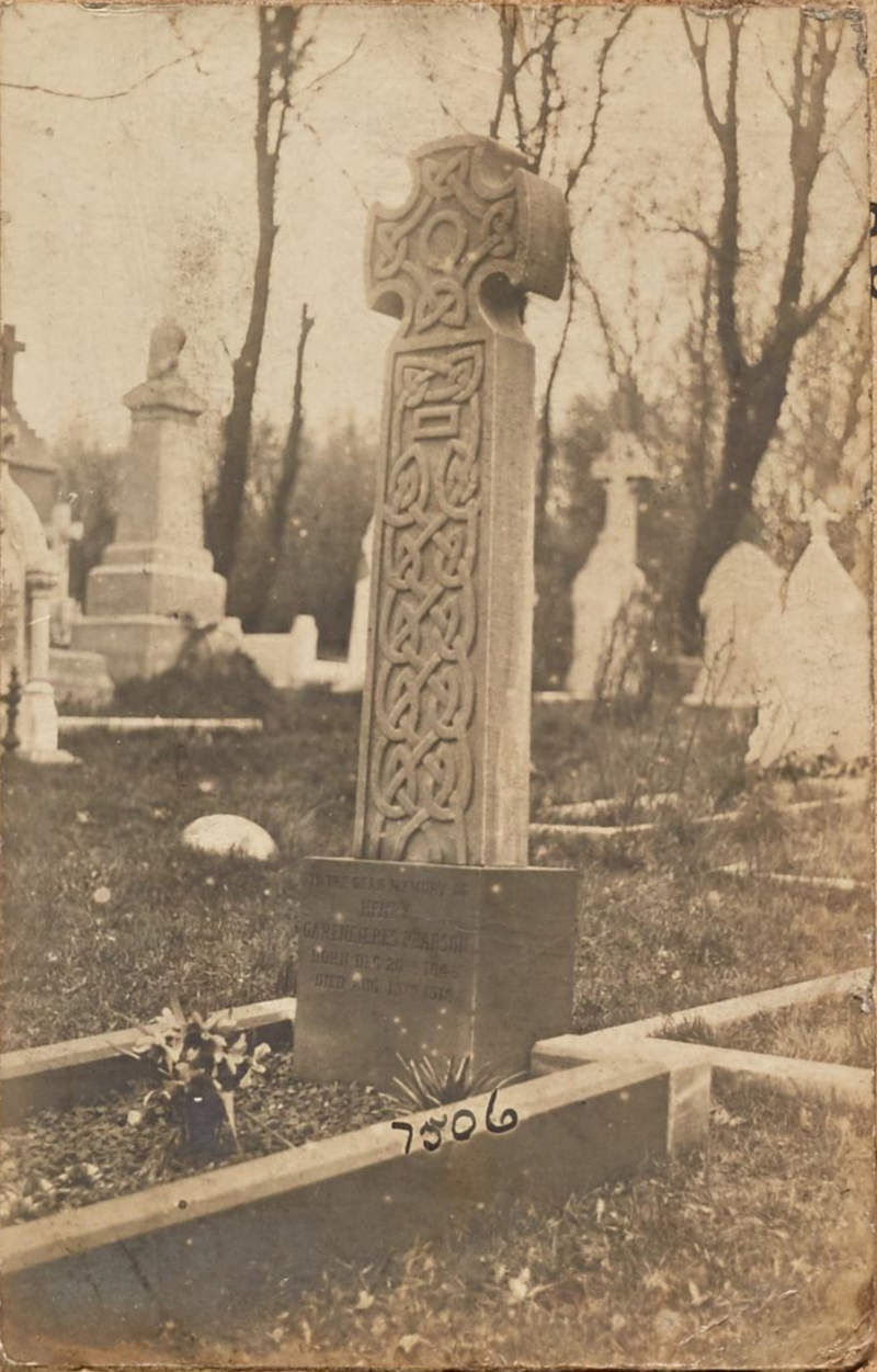 7506 Gravestones Henry Pearson nc