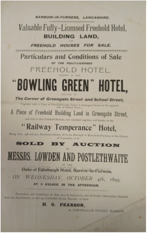 henry pearson bowling green hotel