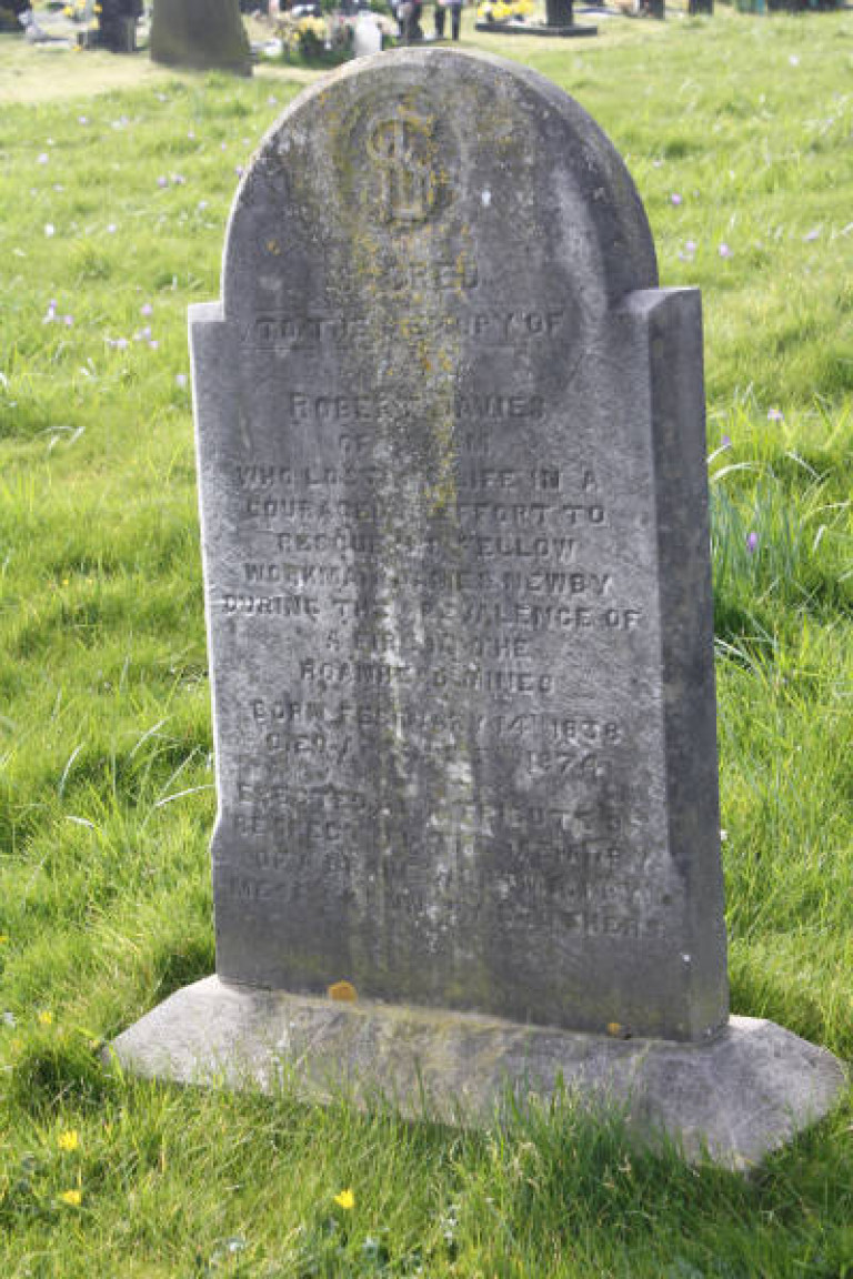 Robert Davies Dalton Cemetery mining rescue roanhead mines