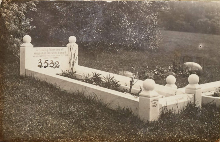 3532 Gravestone - William Oliver Edney