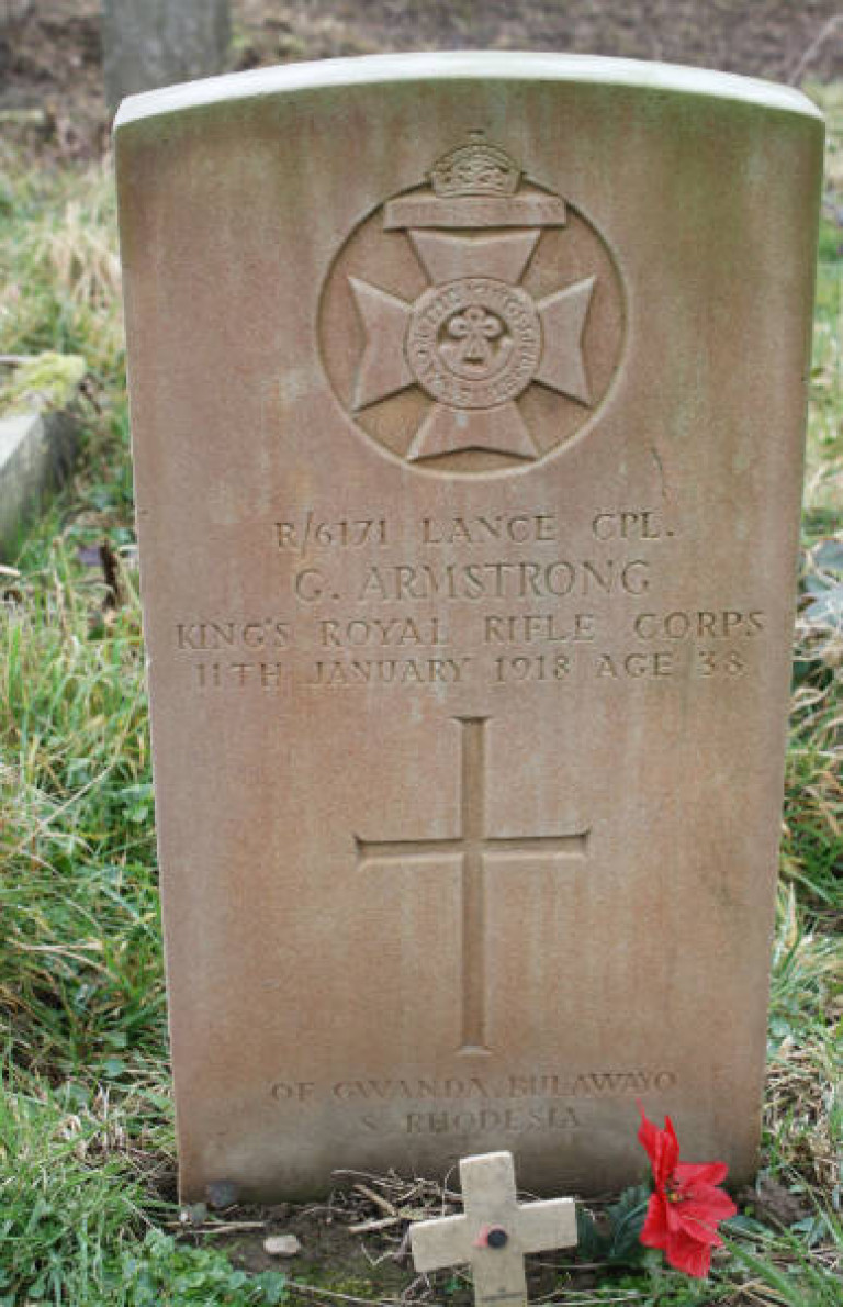 George Armstrong WW1 Ireleth Cemetery