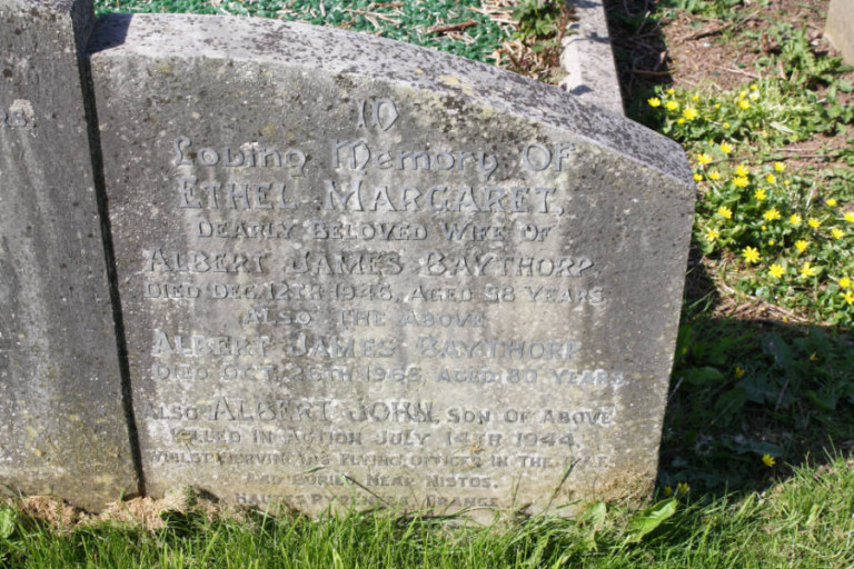 Albert Baythorp Dalton Cemetery