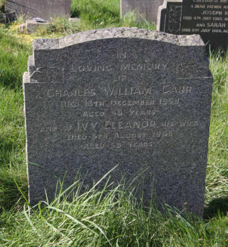 Charles Carr 14 Dec 1959 walney cemetery