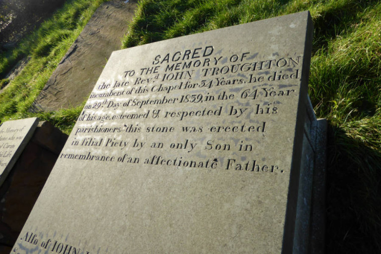 Troughton clergyman of walney