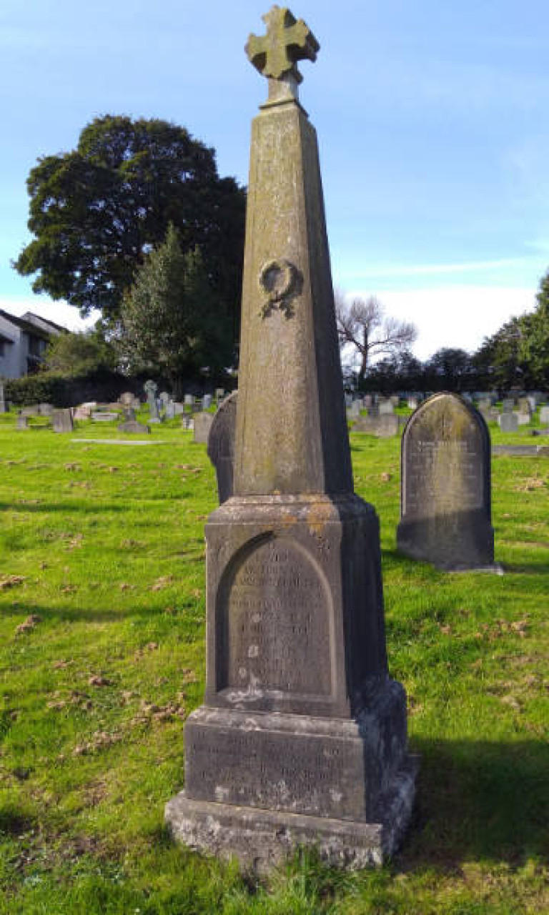 10a James Thompson drowned Grapplers FC ulverston cemetery