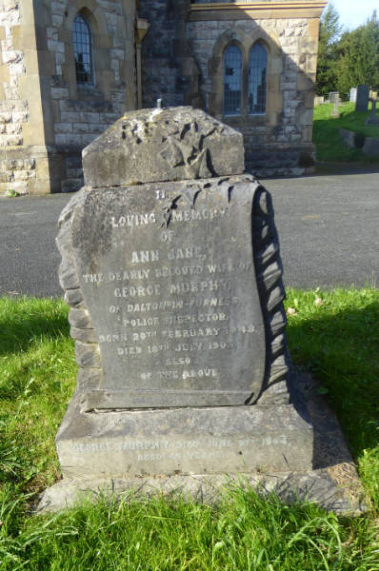George Murphy, wife of Police Inspector Ulverston Cemetery
