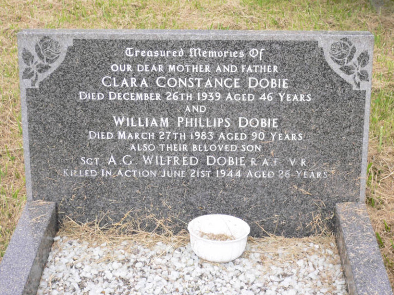Wilfred Dobie Barrow Cemetery RAF WW2