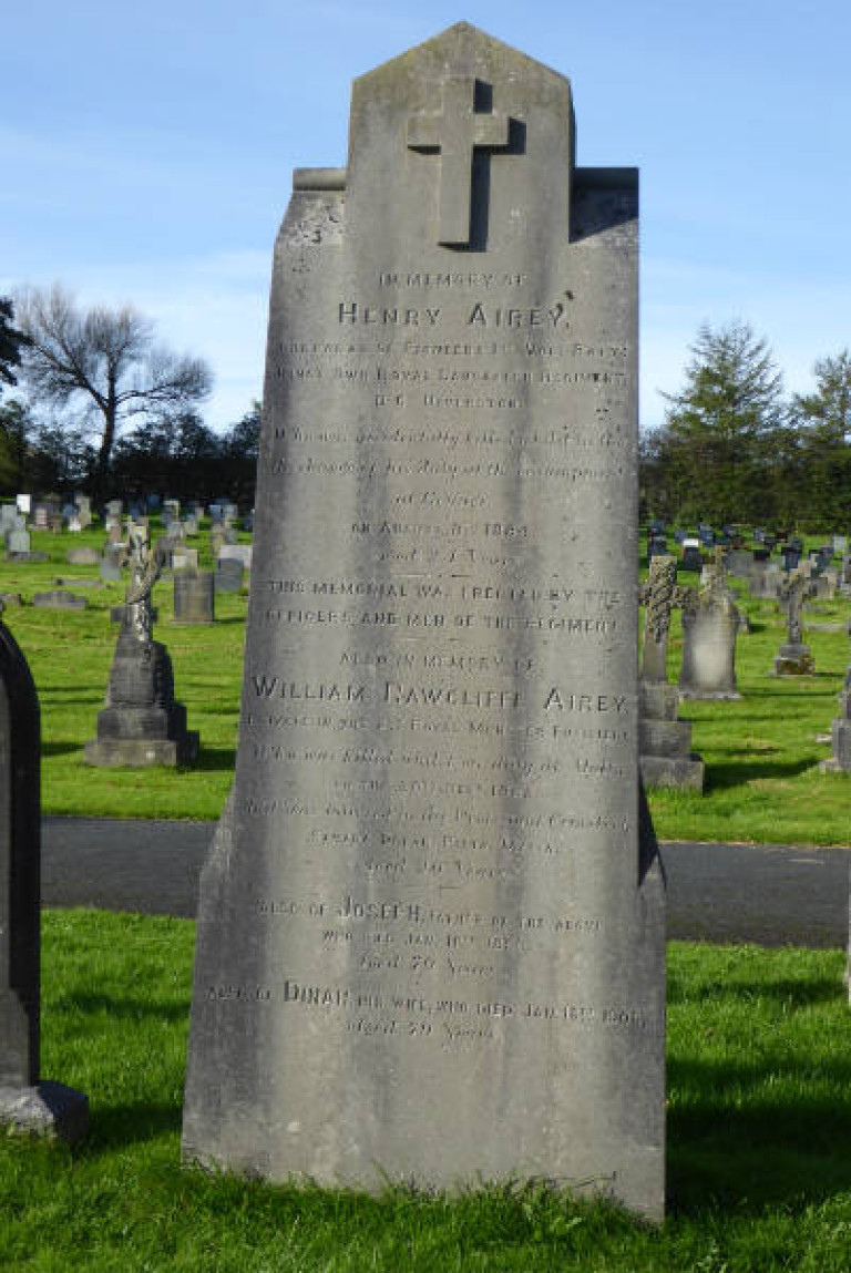 Henry Airey ulverston cemetery