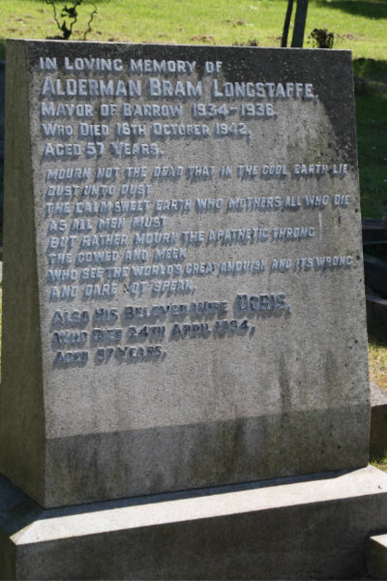 Bram Longstaffe Barrow Cemetery