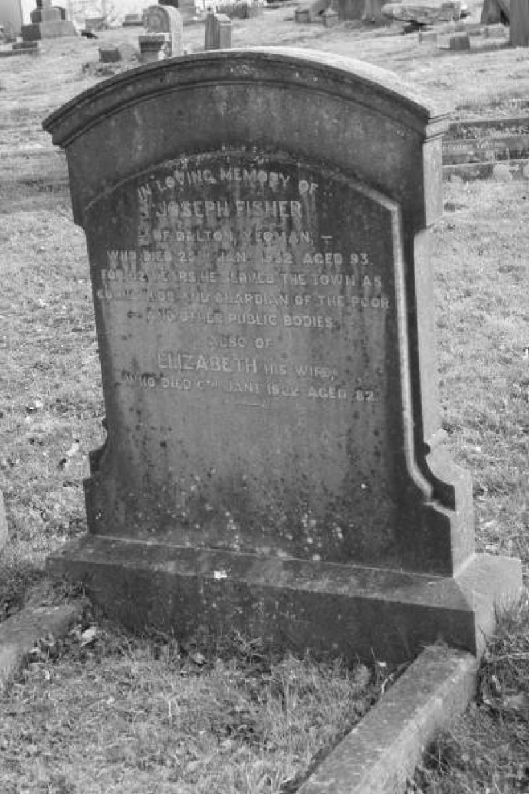 Joseph Fisher Dalton Cemetery gravestone