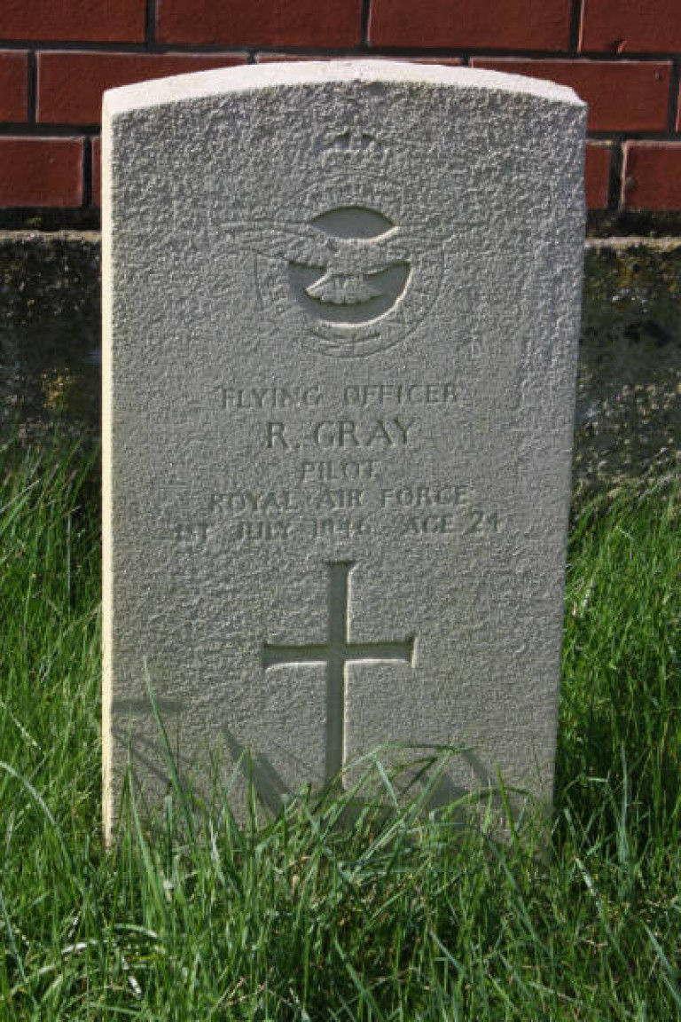 Robert Gray Flying Officer Walney Cemetery